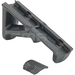 FMA Airsoft PTS Style AFG2 coudée pour Airsoft AEG Grip Noir SWAT 20 mm Rail Britannique