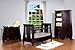 Tutti Bambini Lucas 5 Piece Room Set in Espresso