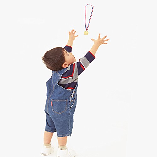 Josure 12 Stück Kinder Siegermedaillen Golden Medaillen für Kinder Preise - 4
