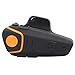 Price comparison product image Boblov BT-S2 1000M BT Motorcycle Helmet Bluetooth Headset Motorbike Intercom Headset Intercom Interphone FM (Pack 1 with 1 set Earphone)