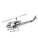Price comparison product image DBPOWER Metal Works Huey Helicopter 3D Laser Cut Model Marvel