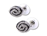 Enez Ohrringe Ohrstecker Ohrhänger 18 Karat Vergodet Ø 1,5 cm R2138
