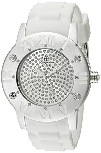 Burgmeister Damen-Armbanduhr XL Analog Quarz Silikon BM165-516