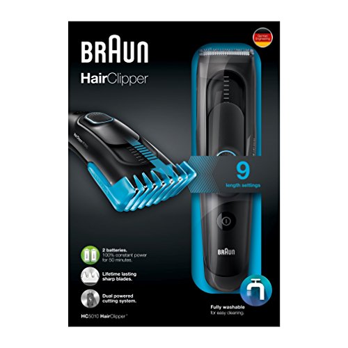 Braun Haarschneider HC5010, Langhaarschneider, einsetzbar als Trimmer, schwarz - 6