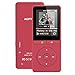 Produktbild Fernbedienung am Kopfhörer 8GB MP3 Player 1,8 Zoll Display Musik Player 70 Stunden Wiedergabe, von AGPTEK A20, Rot