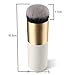 VONISA Pro Makeup Liquid Foundation Brush Bronzer Concealer Brush Make Up Blusher Brush Angled Buffer Contour Brush Lollipop Round Makeup Brushes Beauty Cosmetics Tool BB Cream Brush CC Cream Brush Kit