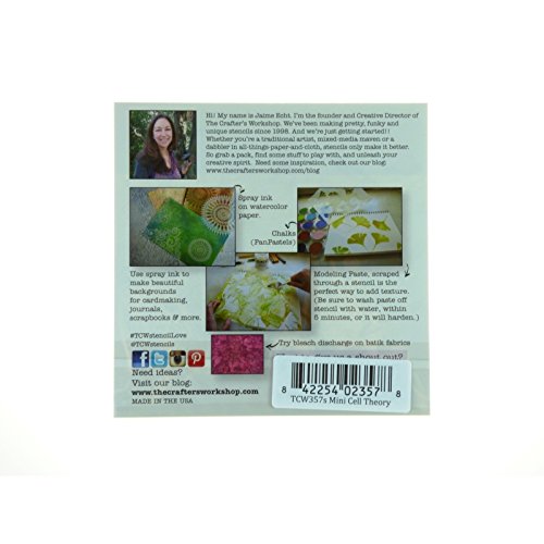 Crafter’s Workshop Template 6″X6″-Cell Theory - 2