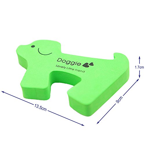 SwirlColor 6 Stück schöne Kinder Sicherheits-Finger-Klemm Karikatur-Tier-Baby-Sicherheits-Tür-Schutz-Stopper Jammer Kids Tür Türanschlag Wache Set - 5