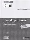 Image de Droit BTS 2e année : Livre du Professeur