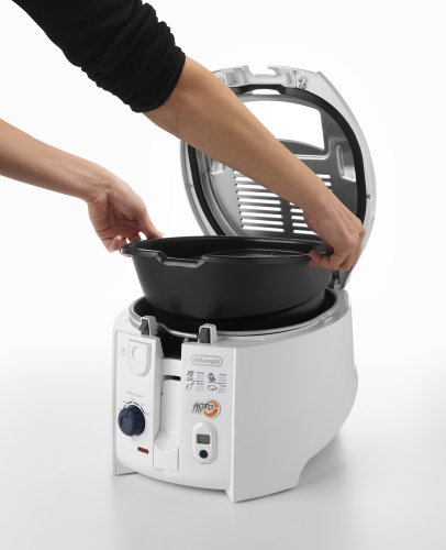 DeLonghi 551999 F 28533 Friteuse rotoFry, weiß - 5