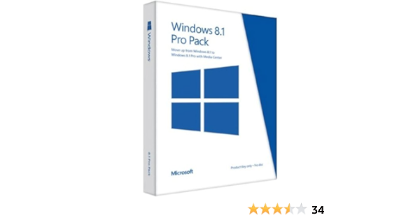 Microsoft Windows 8 1 Pro Pack Amazon Co Uk Software