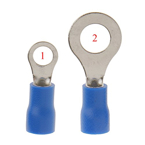 RV1.25-4 Connettore Per Cavo Isolato Ad Anello Rosso Terminale A