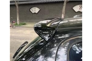 RAPOYO LYBH Becquet Arrière Noir Brillant pour Peugeot 206 207 2008-2012, Installation Facile en Acrylonitrile butadiène styrène (ABS)