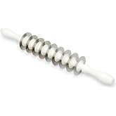 30CM Stainless Steel Ravioli Roller &ndash; Practical Dough Cutting Roller, Equal Size Ravioli Opening and Cutting Tool