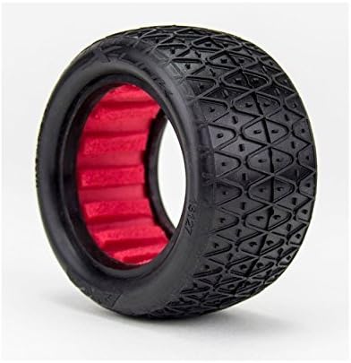 1:10 Buggy 2.2 Crosslink Rear Tires, Ultra Soft w/Red Insert by AKA Racing