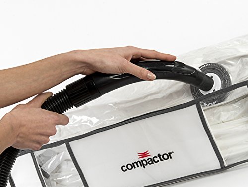 Compactor RAN3592 Unterbettkommode mit Vakuumbeutel, 50 x 65 x 15,5 cm, weiß - 5