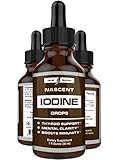 Nascent Iodine Supplement - Complete Thyroid Iodine Solution for Thyroid Support. Iodine Drops That Provide Optimum Absorption and Thyroid Health with Increased Energy.