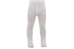 AQUILONE 0-14 AQUILONE Collant Tesoro, Calzamaglia Neonata a Tinta Unita Tessuto Jacquard con Fantasia Floreale Effetto Pizzo, Collant per Cerimonia - Made in Italy