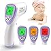 Produktbild LIUXIN Beruhrungslos Stirnthermometer Infrarot Digitales Fieberthermometer Ohrthermometer Einfache Bedienung Für Baby Kinder (Color : Purple)
