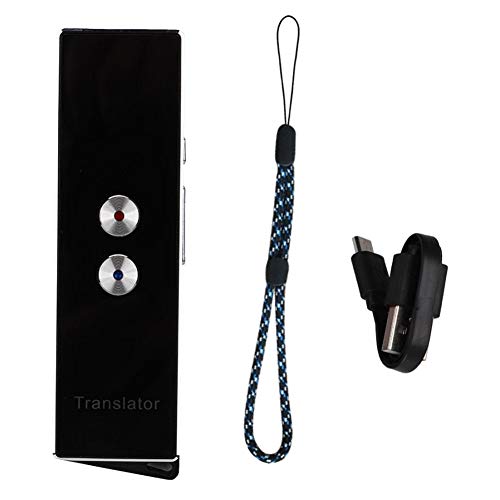 Preisvergleich Produktbild JoyFan Intelligenter Übersetzer Unterstützt 70-sprachigen Offline-Simultandolmetscher, mehrsprachigen Echtzeitübersetzer zum Lernen von Geschäftsreisen und Einkäufen