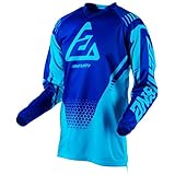 Fade-Free Sublimado Gráficos Answer Syncron Guía Joven Hombre Motocross Jersey - Joven L