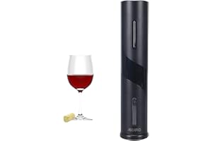 AIKARO - Electric Wine Bottle Opener Automatic Electronic Corkscrew, Battery Operated