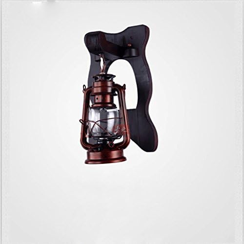 Chinese retro nostalgic wood lantern creative personality antique wall sconce lamp restaurant aisle bar lamps tea lights