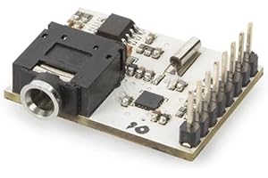 Whadda SI4703 FM Tuner Evaluierungsboard, RDS-Unterstützung, 150 mW Verstärker, Arduino® kompatibel, ideal für DIY Radio-Projekte