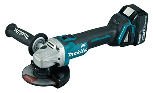 examen Makita DGA506RTJ Meuleuse d'angle 125 mm avec 2 batteries en coffret Makpac 18 V 5 Ah