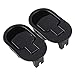 Produktbild bqlzr 11,2 x 6,6 x 3,8 cm schwarz Liegen Griff Stuhl Sofa Couch Entriegelungshebel Griff zwei Löcher an der Unterseite 2 Stück