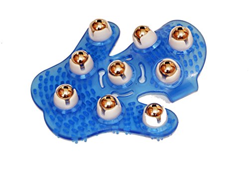 Massage Handschuh von all-around24 mit 9 Magnetkugeln auch mit Massage Öl zu verwenden Massager - 2