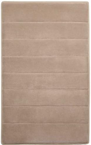 Hydrodry Beige / Latte Ultimate Performance Memory Foam Large Bath Mat, 50 x 90 cm Anti Slip
