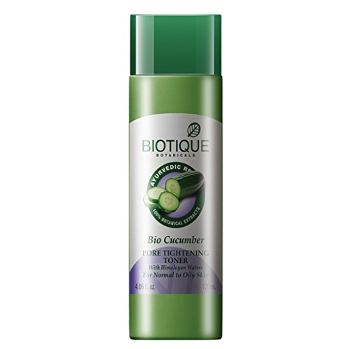 Biotique Cucumber Pore Tightening Freshener with Himalayan Waters for Normal To Oily Skin