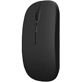 Microcase 1600 DPI Şarj Edilebilir 2.4 GHz &Ccedil;ift Modlu Bluetooth Kablosuz Mouse - AL2675 Siyah