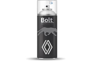 BOLT SPRAY PREMIUM PAINT Spray Bolt Pintura Para Renault 1K Lisos 400Ml (369 BLANC GLACIER)