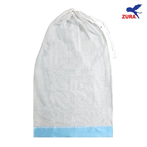 ZURA Mosquito Net For Baby Cradle /Baby Jhula/Baby Swing With Zip Opening, White & Blue RS.290 (64.00% Off) - Amazon