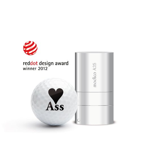 Preisvergleich Produktbild Golfballstempel AG25 "Herz Ass"