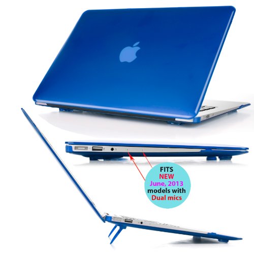mCover hochwertigem Polycarbonat H  lle Schutzh  lle Notebooktasche Hard - Shell - Case Tasche Etui f  r Apple Macbbok Air 13 Zoll  Modell A1466   A13