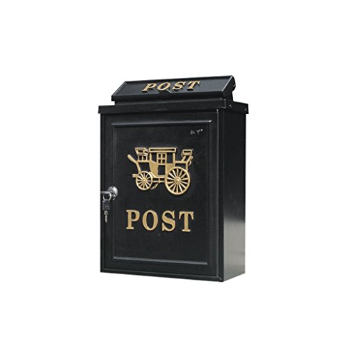Preisvergleich Produktbild CBDGD Landhaus Briefkastenwandstadtbriefkasten-Landb... des europäischen Briefkastens des Regenwassers im Freien mit großem ländlichem kreativem Briefkasten des Verschlusskastens Briefkästen