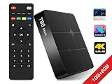 SUNNZO T96 Mars Lecteur multimédia/ TV Box de Diffusion en continu Android 7.1/boîte TV 4K avec Amlogic S905W Quad-Core chipset, 64 Bits 1GB/8GB,WiFi,4K HD,H.265 (1+8GB)