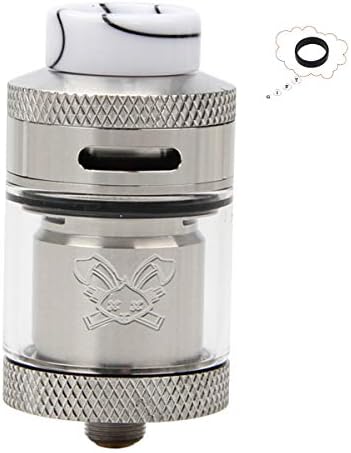 Hellvape Dead Rabbit RTA 2ml Atomizer 25mm RTA Dead Rabbit Electronic Cigarette Vape Rebuildable Tank Atomizer - Stainless Steel