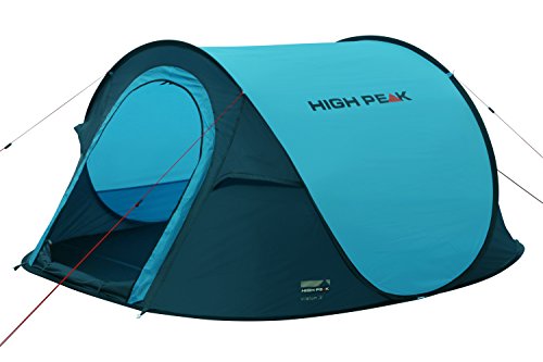 High Peak Pop Up Zelt Vision 3, Blau/Dunkelgrau, 10122 - 