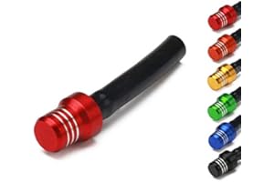 JFG RACING Tube de Tuyau de reniflard de soupape de Bouchon de réservoir d'essence de Filtre à Essence de Moto pour CRF50 CR80 CR85 CR125R CR125R CR250R CRF250R Pit Dirt Bike ATV Off Road-Red