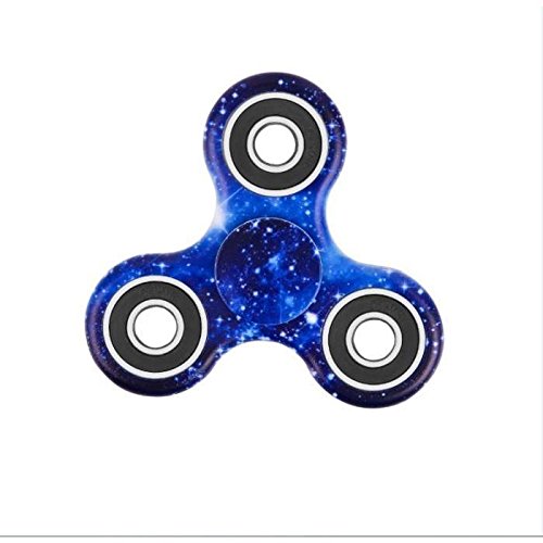 KOTiger Fidget Hand Spinner Rad Spielzeug für Kinder Adult Stress Reduzieren Umleitung Aufmerksamkeit (Camouflage Sternenhimmel)