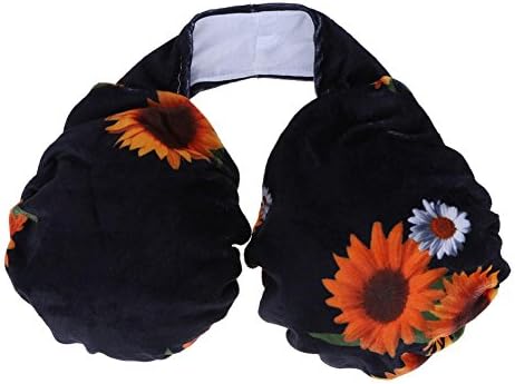 Ecotrumpuk Women Bath Halter Wrapped Chest Towel Bra Breathable Underwear(S/Sunflower
