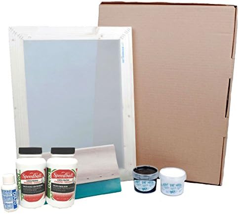 Hunt The Moon Screen Printing Kit with Photo Emulsion, Speedball, Large A3 Standard