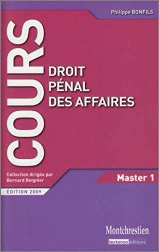 Droit pénal des affaires en ligne Droit pénal des affaires en ligne