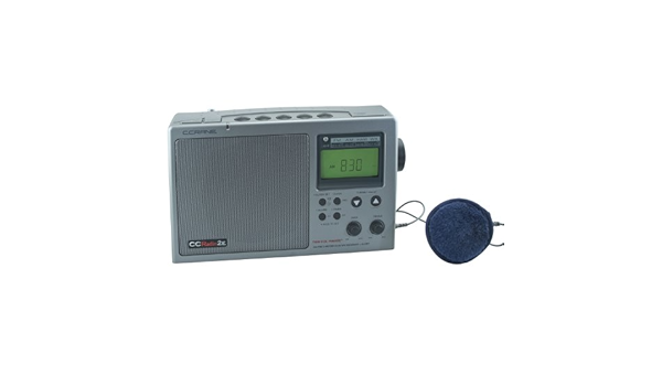 C Crane Cc Radio 2e Enhanced Portable Am Fm Weather And 2 Meter Ham Band Cc2te And Softspeaker 2 Pillow Speaker With Volume Control Amazon De Elektronik Foto