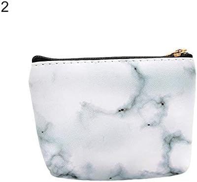 XdremYU Storage Box Foldable Organiser Stackable Container Cube Art and Craft Forest Moon Marble Women Faux Leather Coin Purse Small Wallet Card Holder Clutch convient portable for girl Women gift