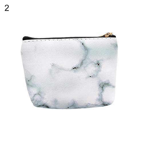 XdremYU Storage Box Foldable Organiser Stackable Container Cube Art and Craft Forest Moon Marble Women Faux Leather Coin Purse Small Wallet Card Holder Clutch convient portable for girl Women gift